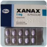 Xanax Pfizer (Ксанакс, Alprazolam) VHQ 1mg в Перми